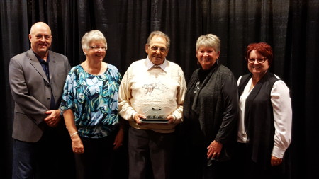 ASA Awards - Chris Brookes, Annetta Lanctot, Cyril Lanctot, Louise Sherran, Denise England