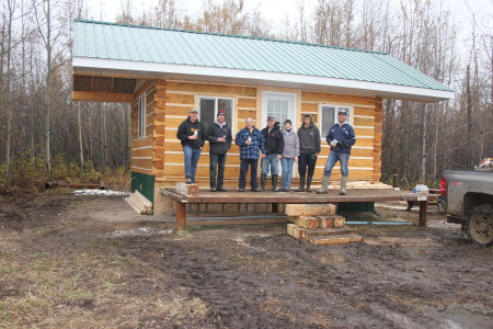 Oct 2012 Summit Cabin construction Crew